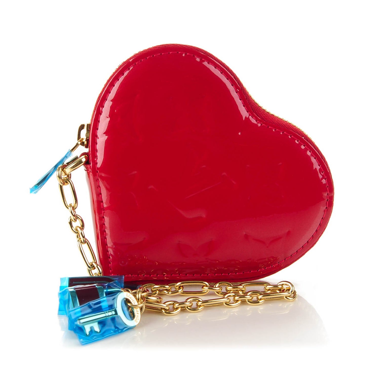 Vernis Coeur Heart Coin Purse Pomme D'Amour