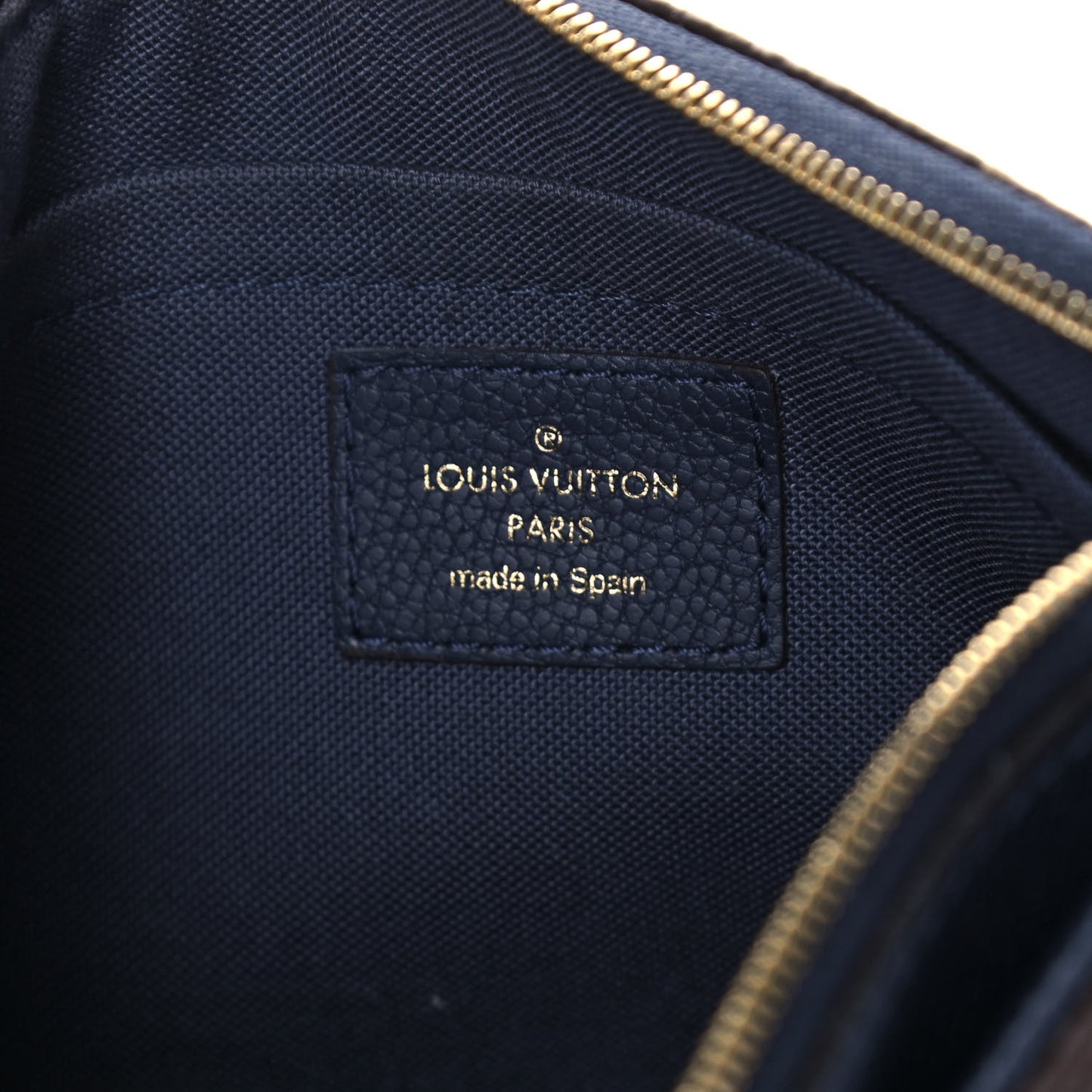 Monogram Pallas Clutch Blue Marine