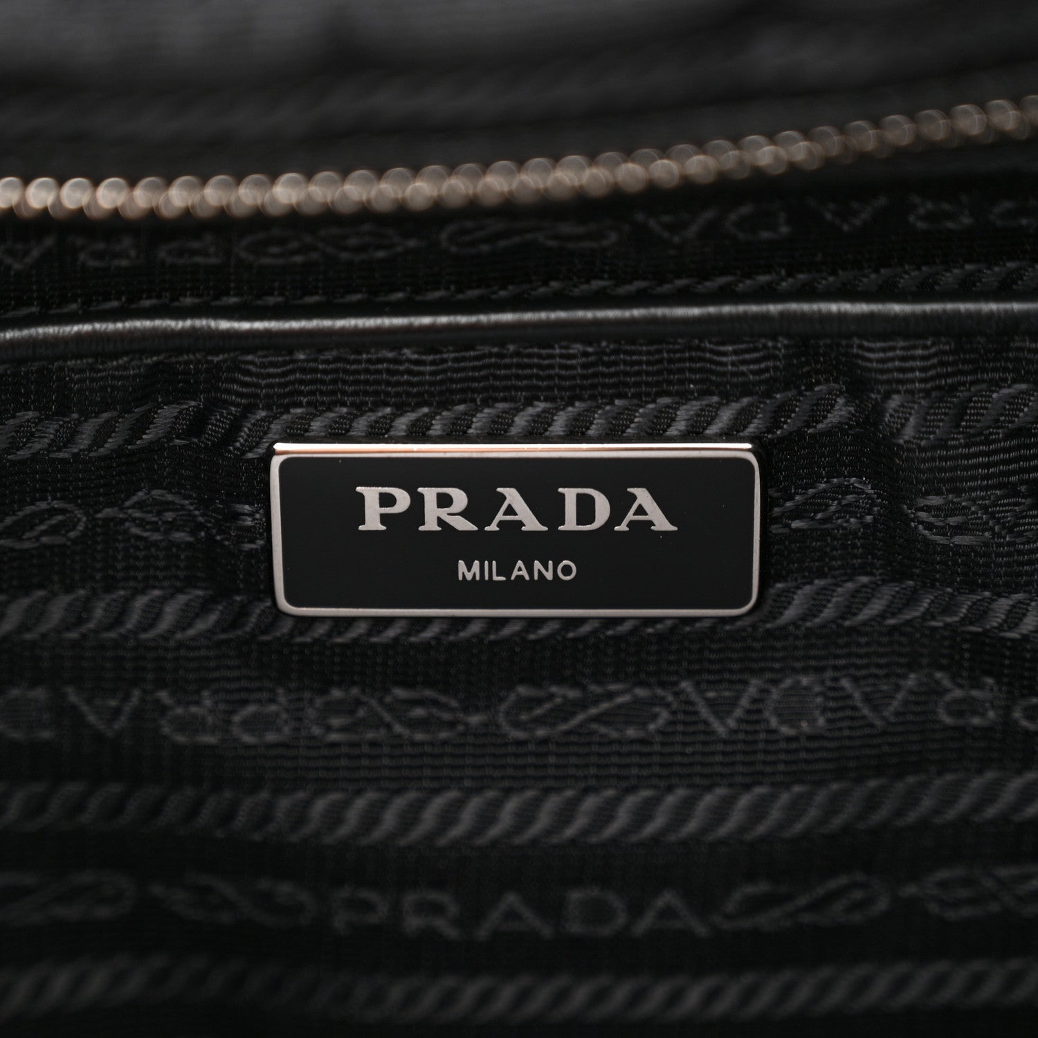 Prada Tessuto Nylon Vitello Backpack Black 6 of 12