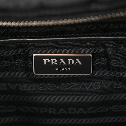 Prada Tessuto Nylon Vitello Backpack Black 6 of 12