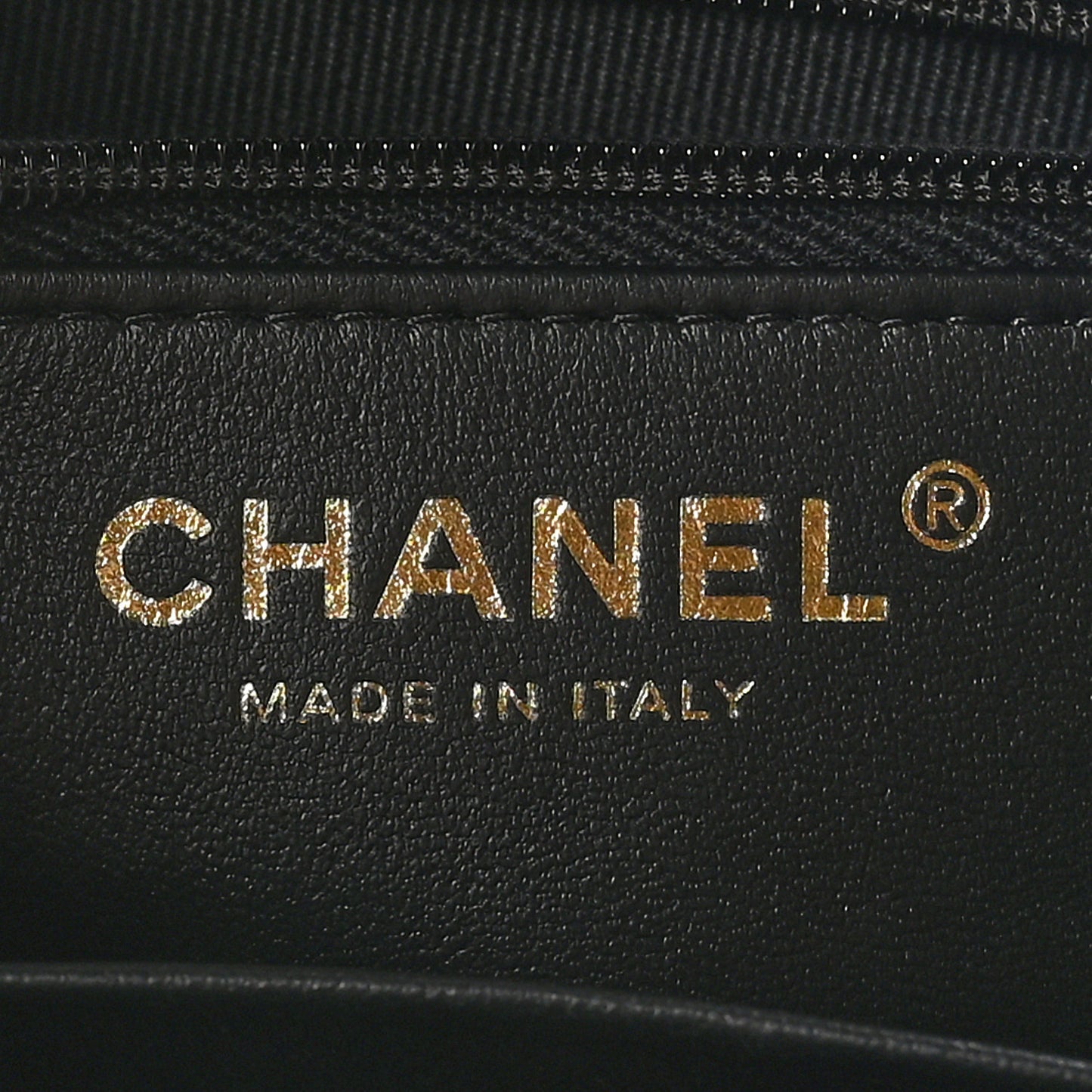 Shiny Aged Calfskin Quilted Nano Kelly Shopper Black