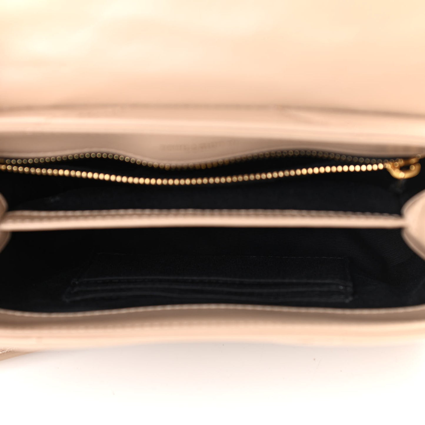 Calfskin Y Quilted Monogram Toy Loulou Crossbody Bag Dark Beige