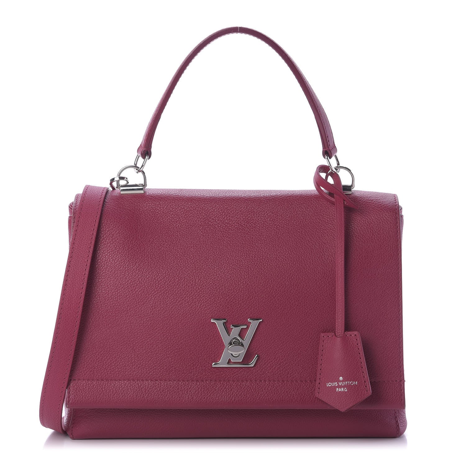 Louis Vuitton Soft Calfskin Lockme II Top Handle Dahlia 1 of 9