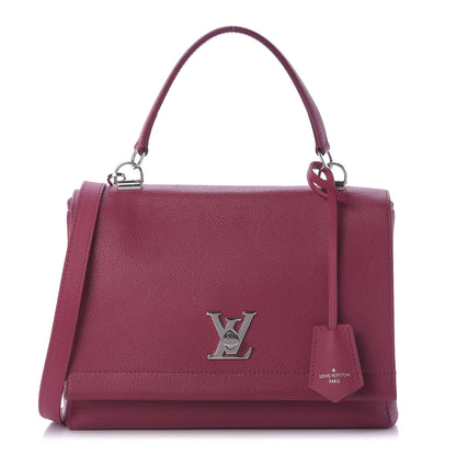 Louis Vuitton Soft Calfskin Lockme II Top Handle Dahlia 1 of 9