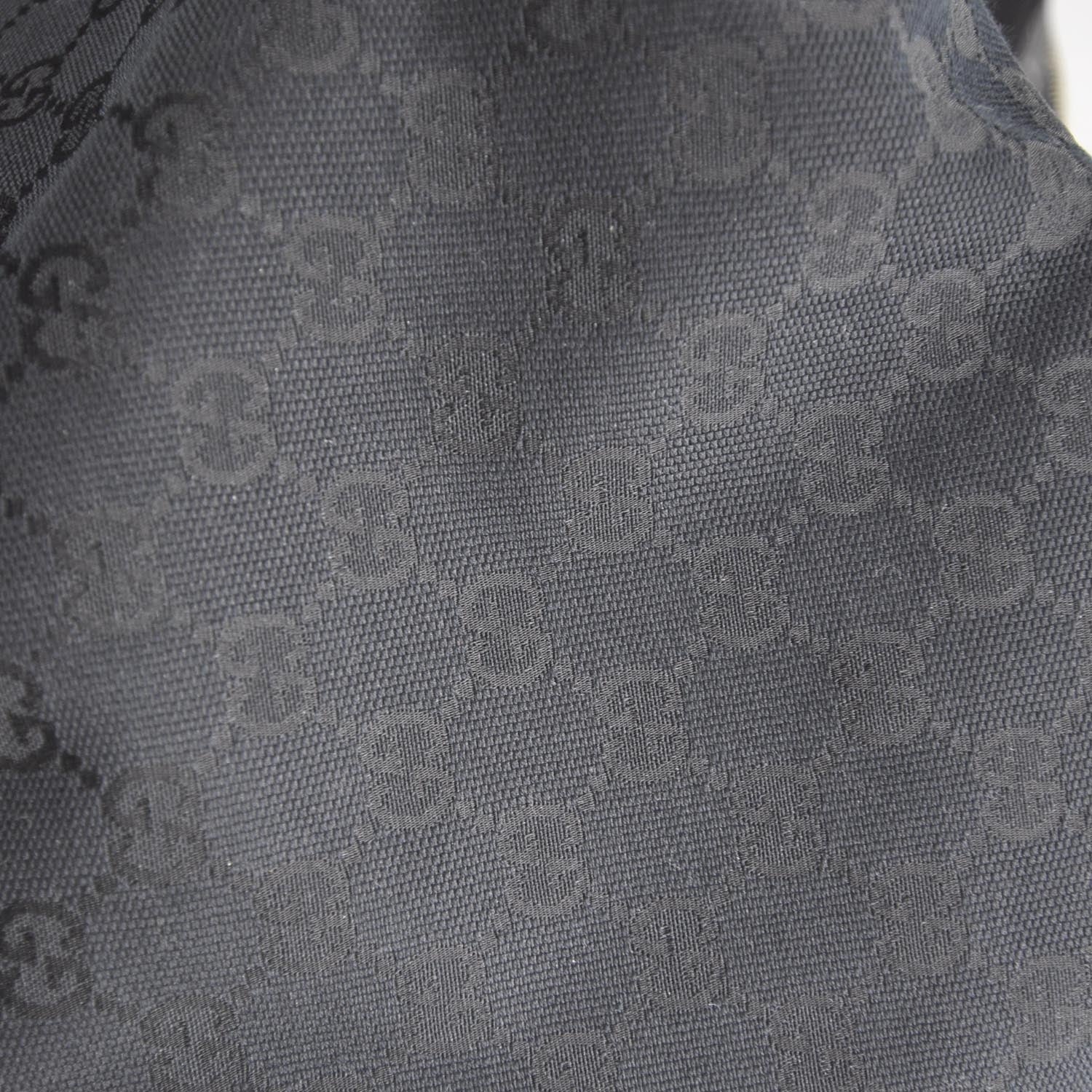 Gucci Monogram Large Studded Hobo Black 9 of 9
