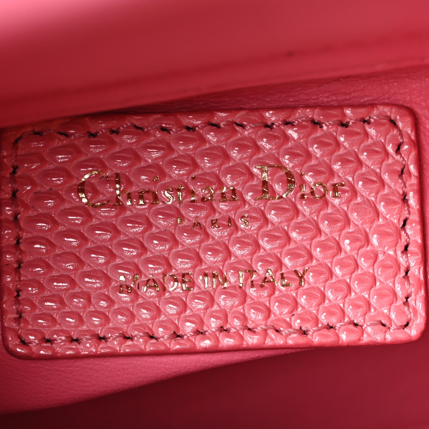 Christian Dior Lizard Mini Lady Dior Pink 1871312 – FASHIONPHILE