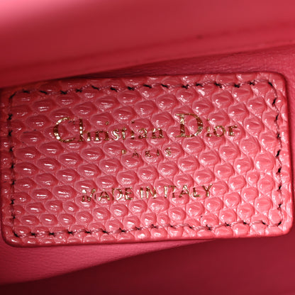 Christian Dior Lizard Mini Lady Dior Pink 6 of 10