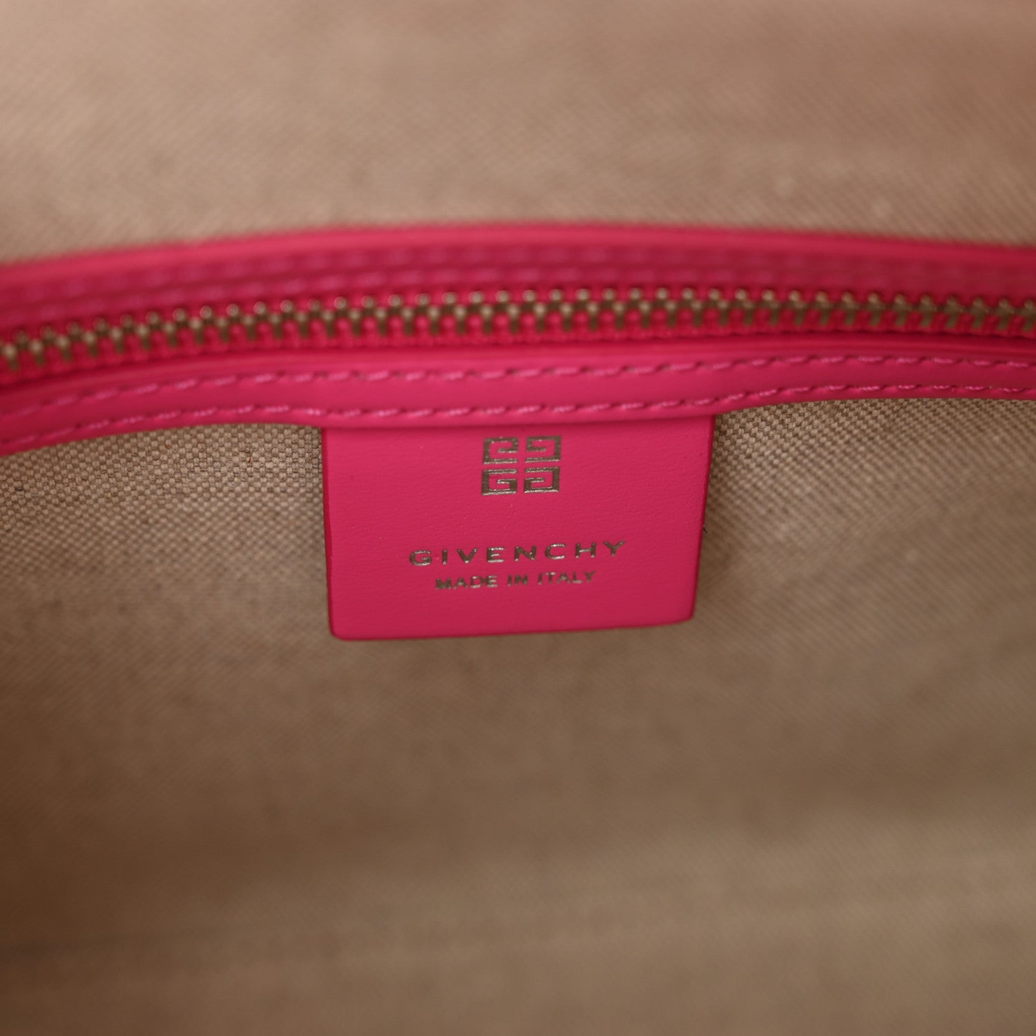 Givenchy Shiny Lord Calfskin Mini Antigona Neon Pink 7 of 9