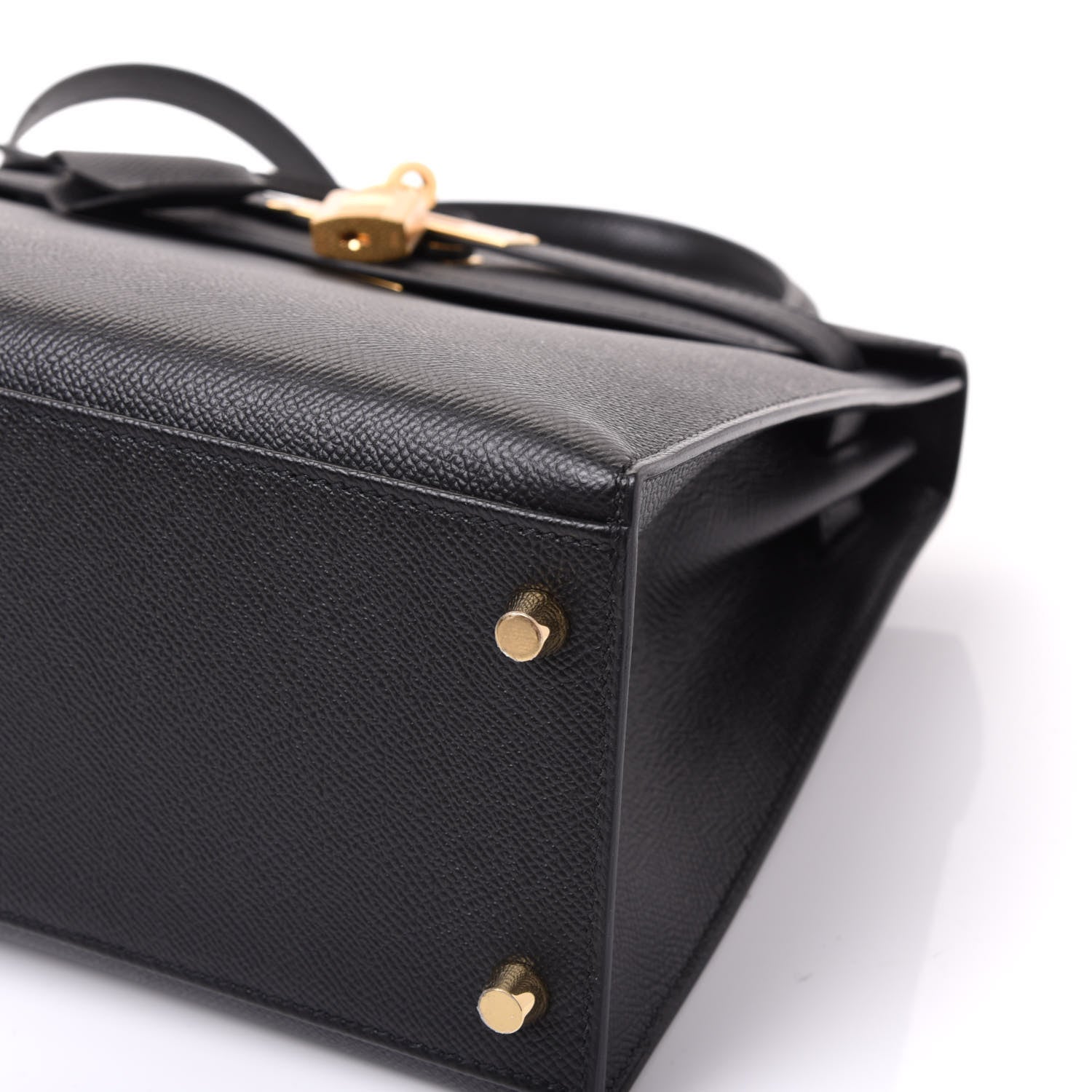 Hermes Epsom Kelly Sellier 28 Black 6 of 14