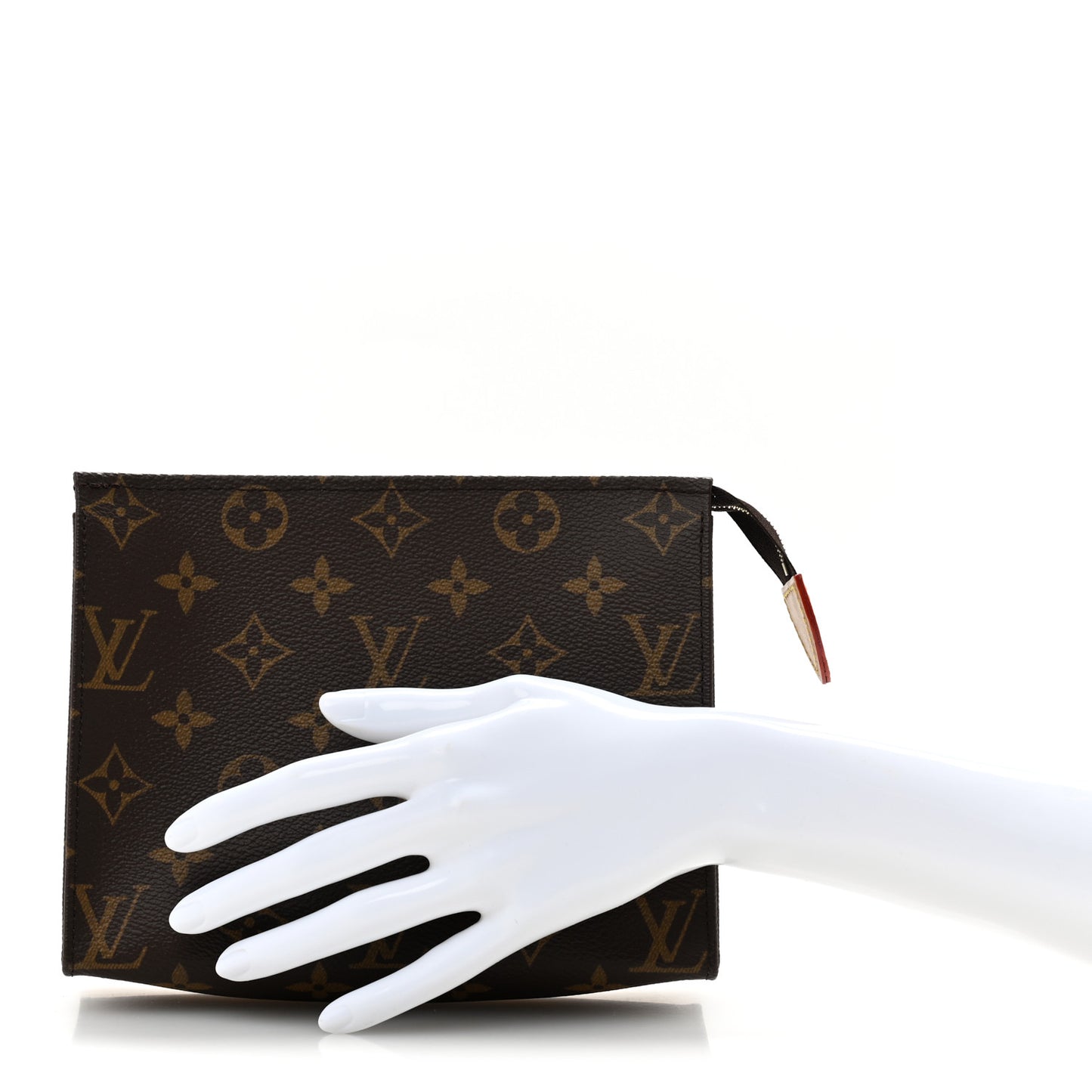 Monogram Toiletry Pouch 19 Red
