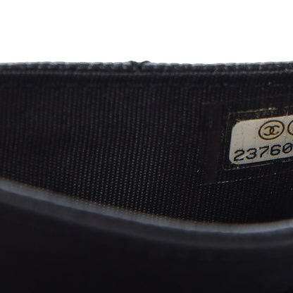 Chanel Caviar Quilted Boy Flap Card Holder So Black 8 of 8