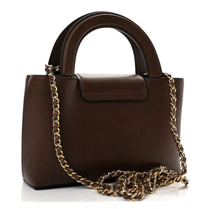 Chanel Caviar Nano Kelly Shopper Brown 3 of 10