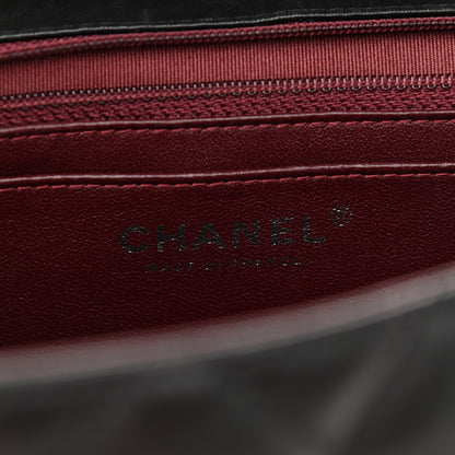 Chanel Lambskin Quilted Jumbo Single Flap Black 5 of 9