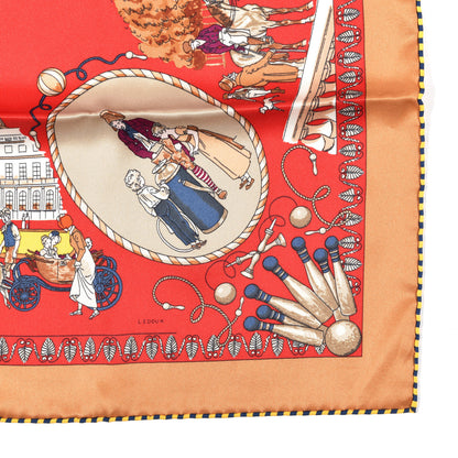 Hermes Silk Promenades de Paris Scarf 70 3 of 4