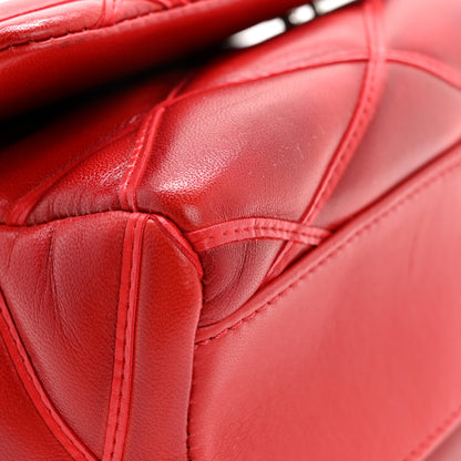 Louis Vuitton Lambskin Malletage GO-14 PM Red 12 of 13