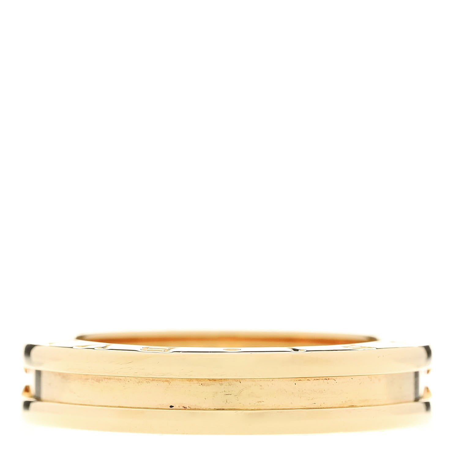 Bulgari 18K Yellow Gold B.Zero1 One-Band Ring 54 7 1 of 5