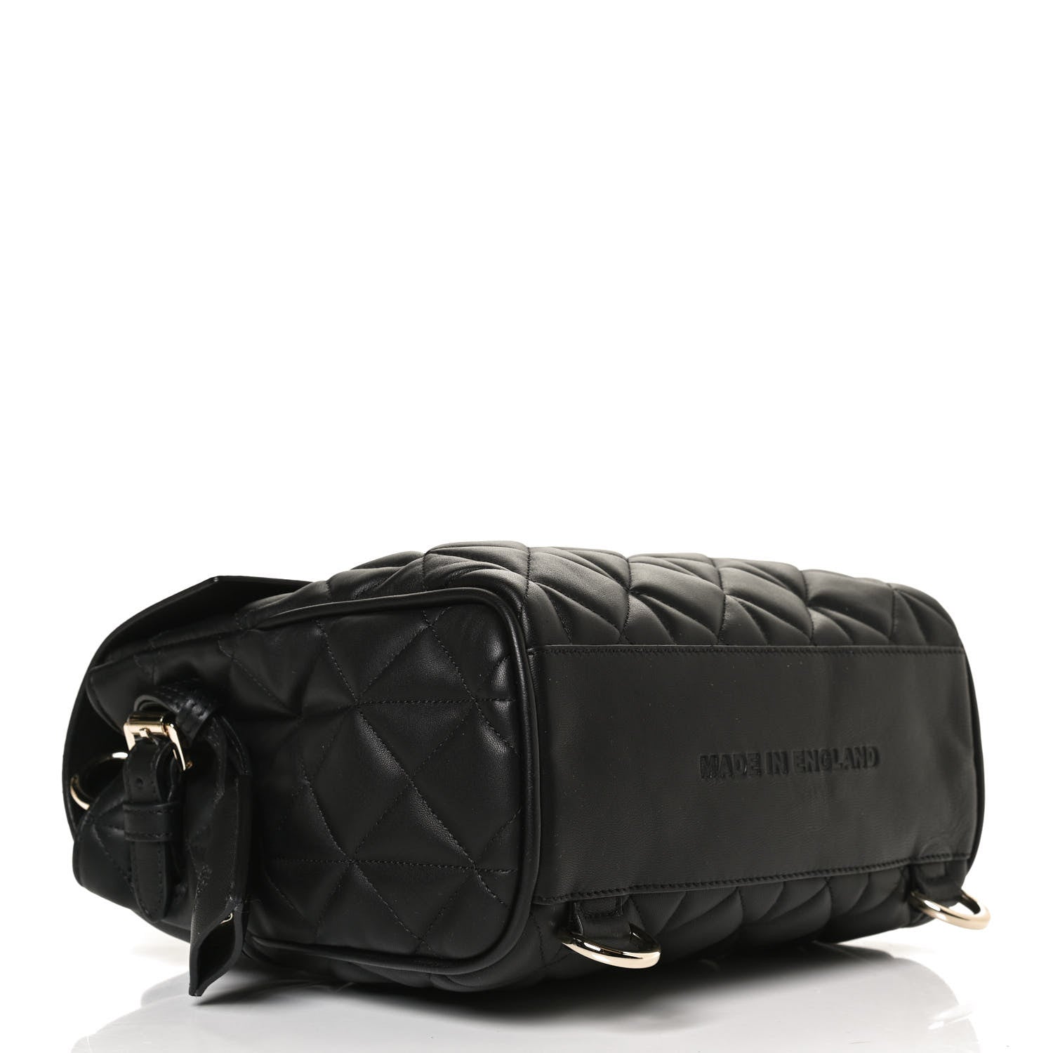 Mulberry Nappa Quilted Mini Cara Delevingne Convertible Bag Black 4 of 13