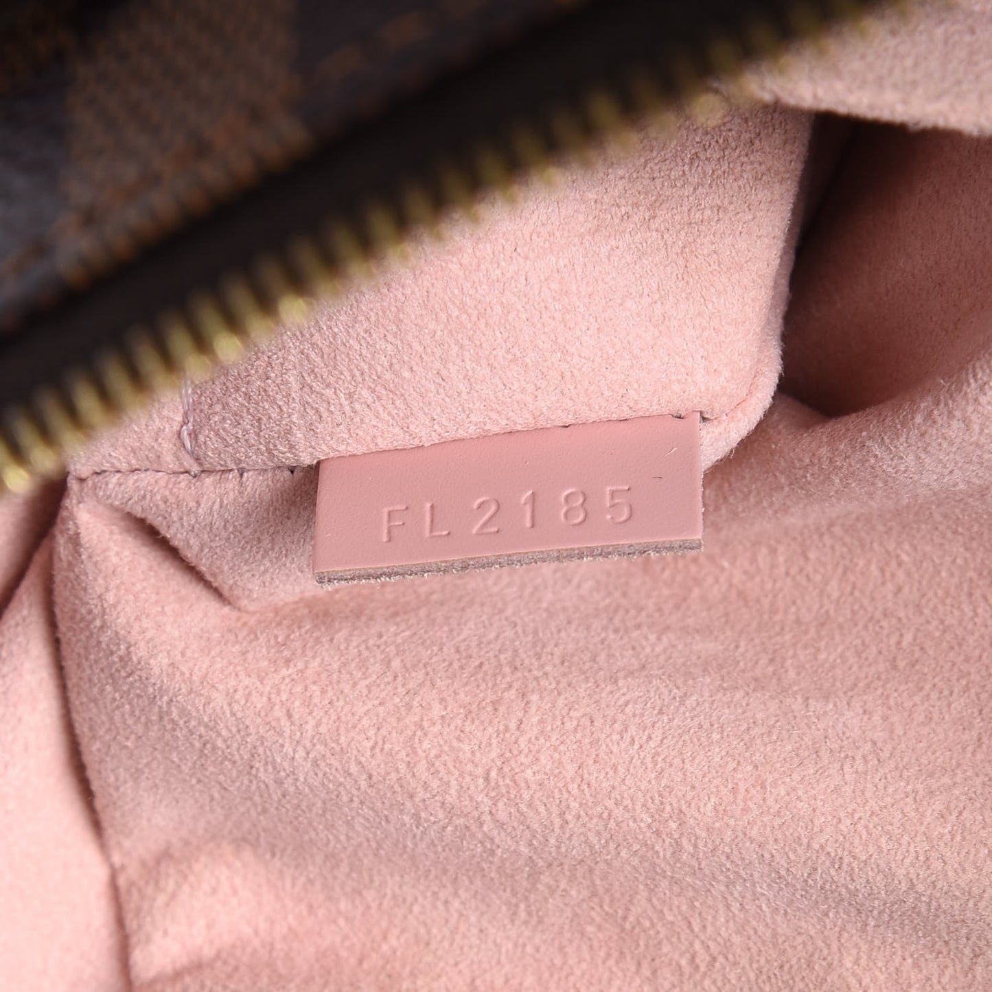 Damier Ebene Caissa Tote PM Rose Ballerine