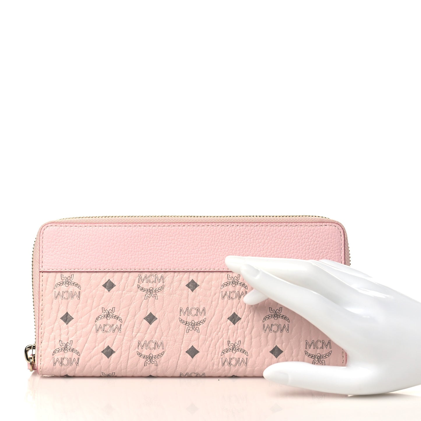 Visetos Large Zip Around Wallet Pink
