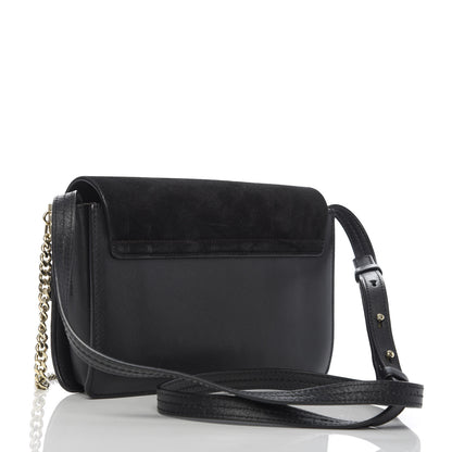 Chloe Suede Calfskin Small Faye Shoulder Bag Black 3 of 10