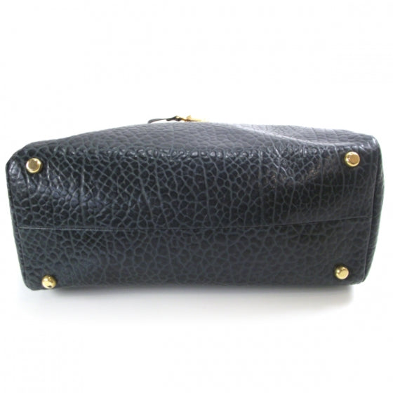 Leather Small Camille Satchel Petrol