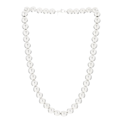 Tiffany Sterling Silver 10mm HardWear Ball Necklace 2 of 3