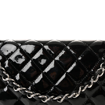Chanel Patent Quilted Medium Single Flap Black 8 of 10