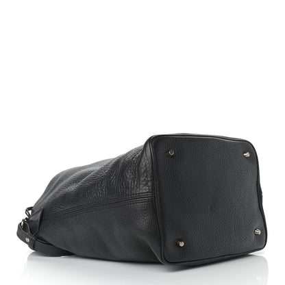 Burberry Grainy Calfskin Medium Susanna Hobo Black 4 of 13