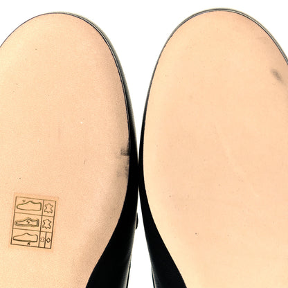 Chanel Lambskin Pearl CC Mules 36 Black 10 of 11