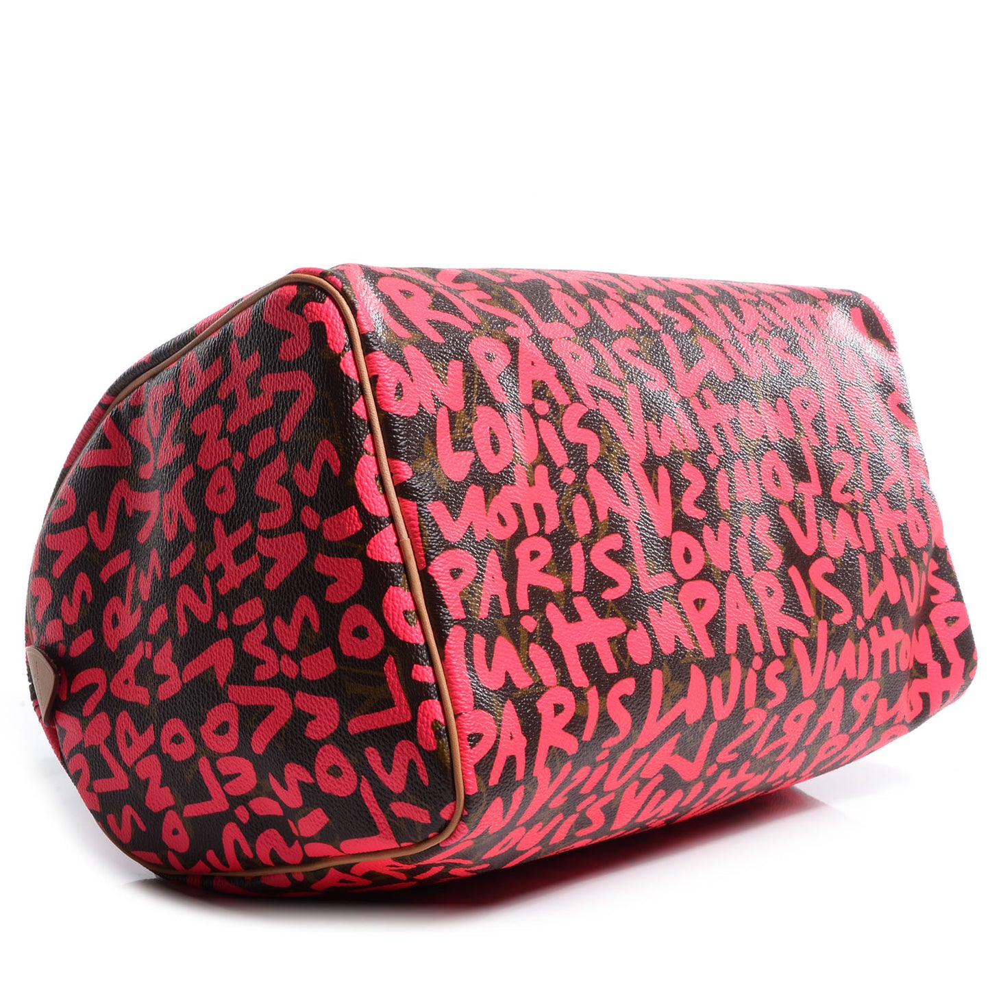 Monogram Graffiti Speedy 30 Fuchsia
