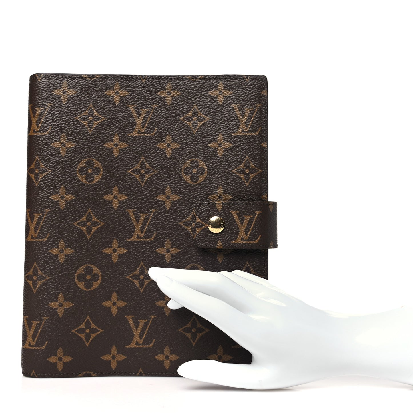 Monogram Large Ring Agenda Cover