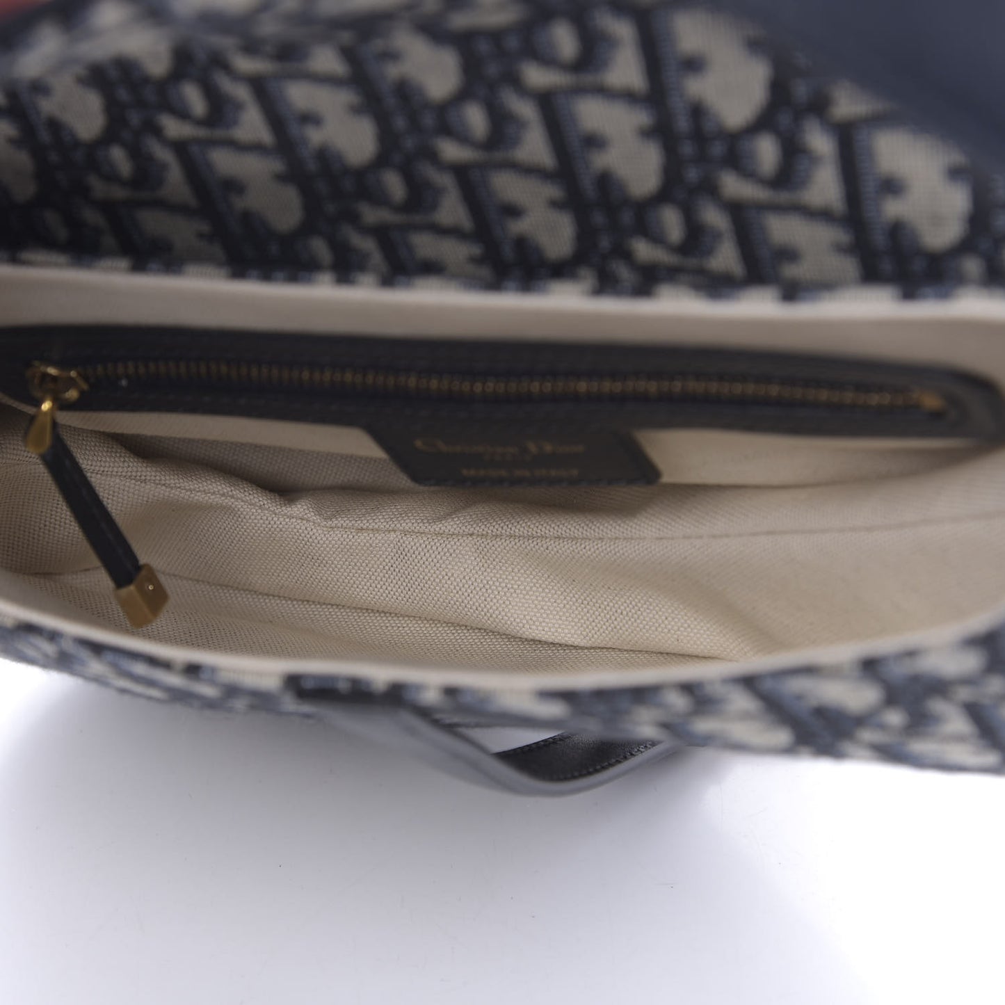 Oblique Saddle Bag Blue