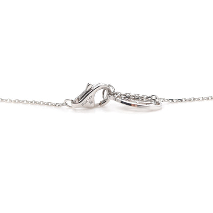 Cartier 18K White Gold Diamond .24ct C De Cartier Pendant Necklace 4 of 7