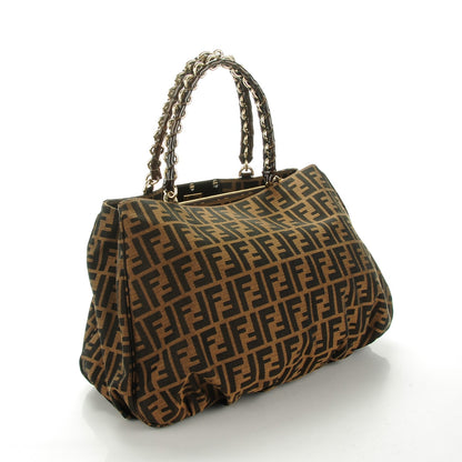 Fendi Zucca Mia Tote Tobacco 3 of 8