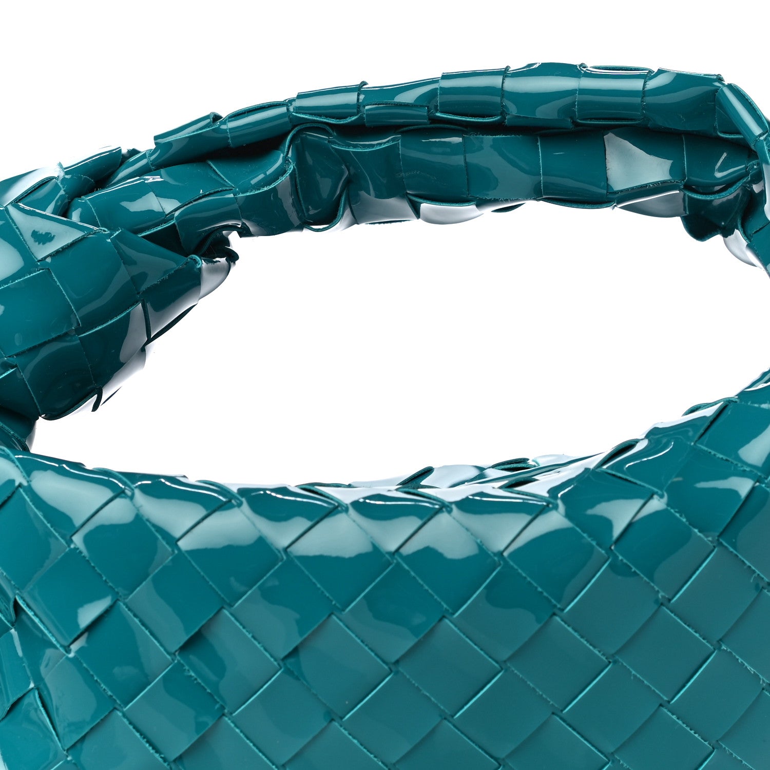 Bottega Veneta Patent Nappa Intrecciato Mini Jodie Blaster 9 of 14