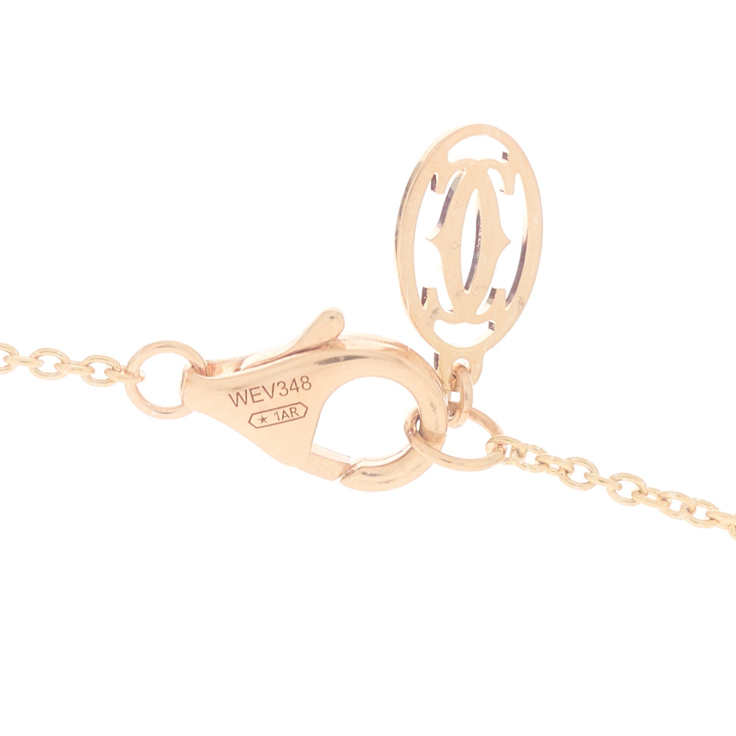 18K Pink Gold Small Clash de Cartier Necklace