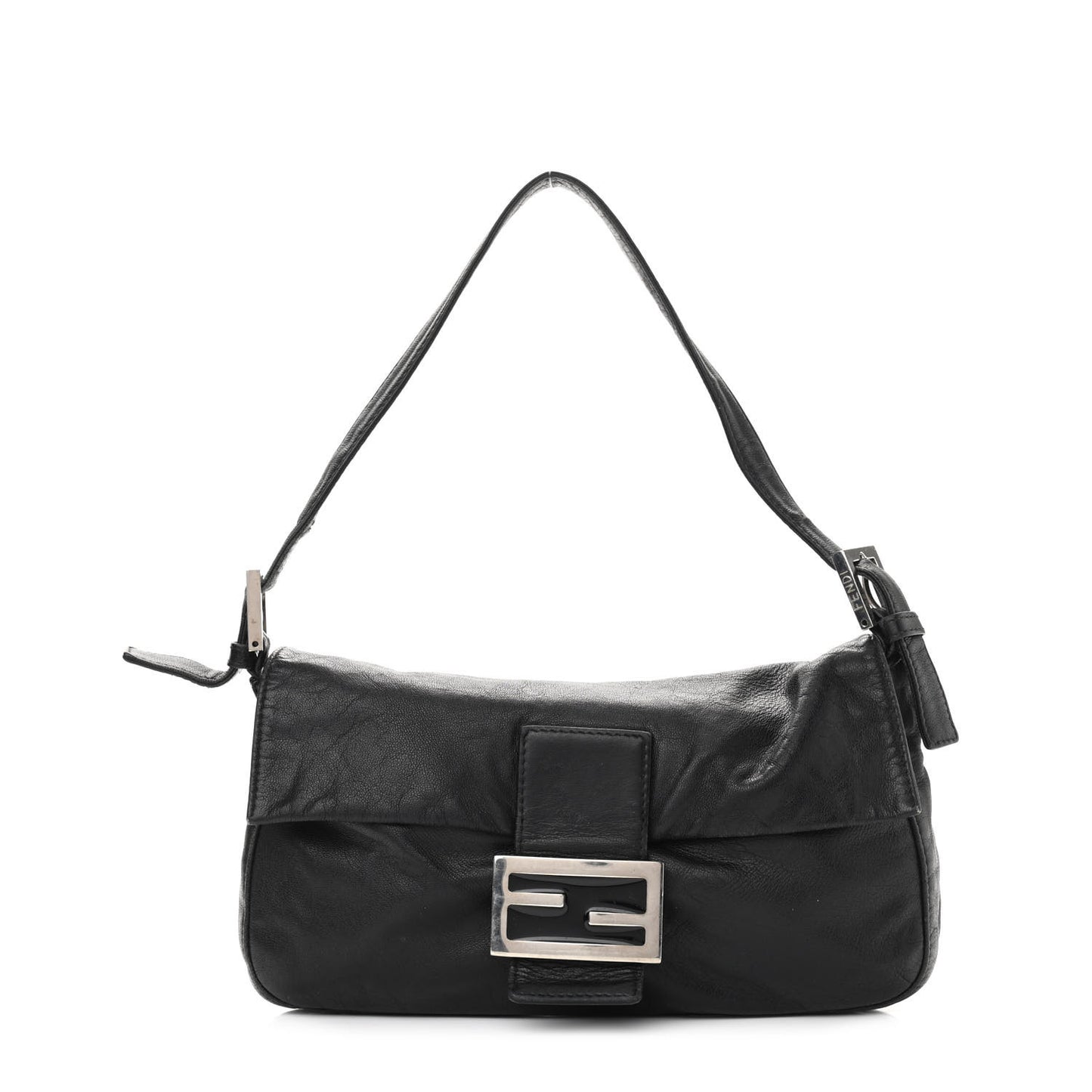 Calfskin Baguette Black