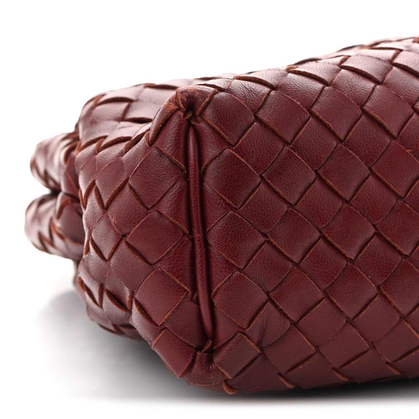 Nappa Intrecciato The Lauren 1980 Clutch Gigolo Red