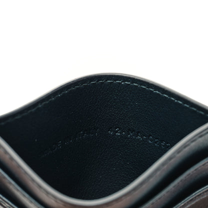 Christian Dior Calfskin Vibe Card Holder Blue 7 of 8