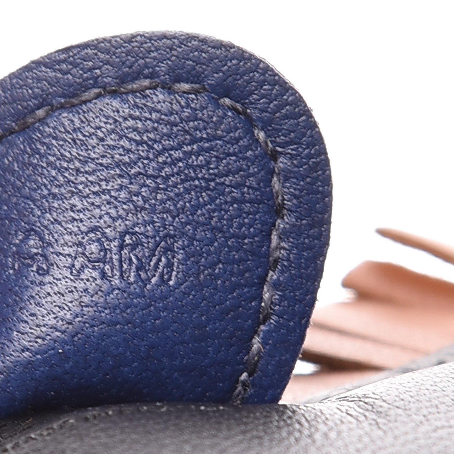 Milo Lambskin Grigri Rodeo Horse Bag Charm PM Black Bleu Saphir Gold