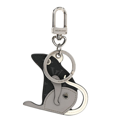 Louis Vuitton Calfskin Monogram Eclipse Rat Bag Charm Key Holder 1 of 6