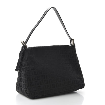 Fendi Zucchino Mama Baguette Black 3 of 9