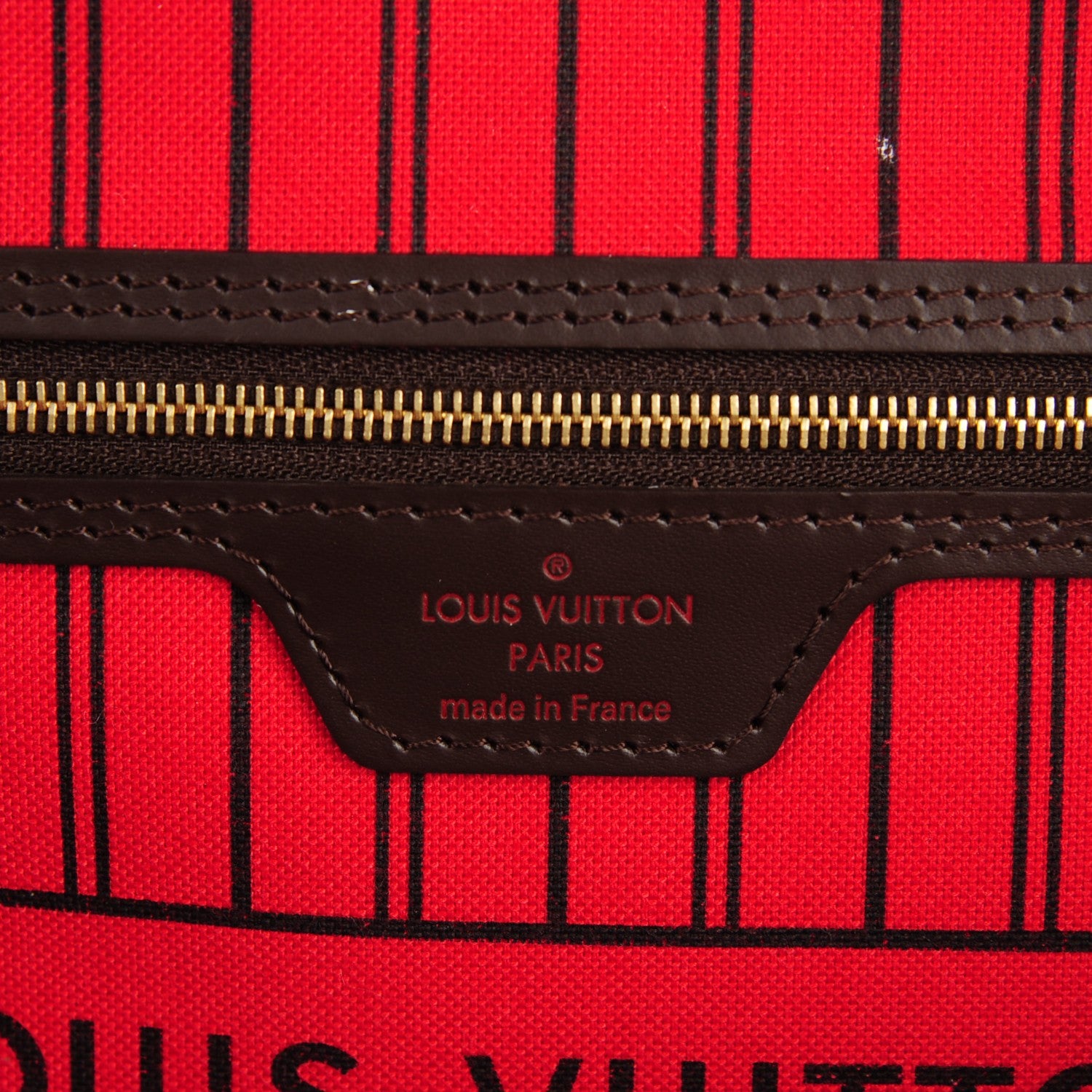 Louis Vuitton Damier Ebene Neverfull PM 6 of 7
