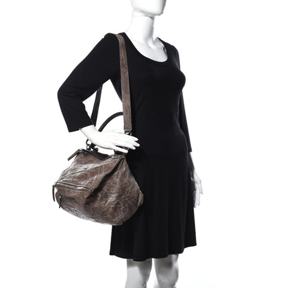 Givenchy Tumbled Sheepskin Medium Pandora Charcoal 2 of 9