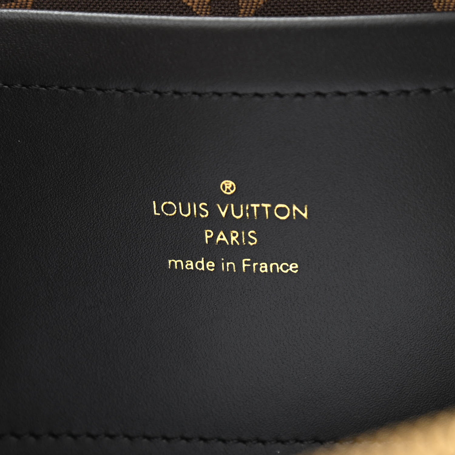Louis Vuitton Calfskin Monogram Embossed Utility Crossbody Black 9 of 13