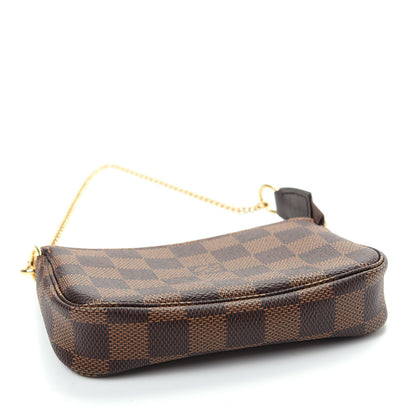 Louis Vuitton Damier Ebene Mini Pochette Accessories 4 of 10