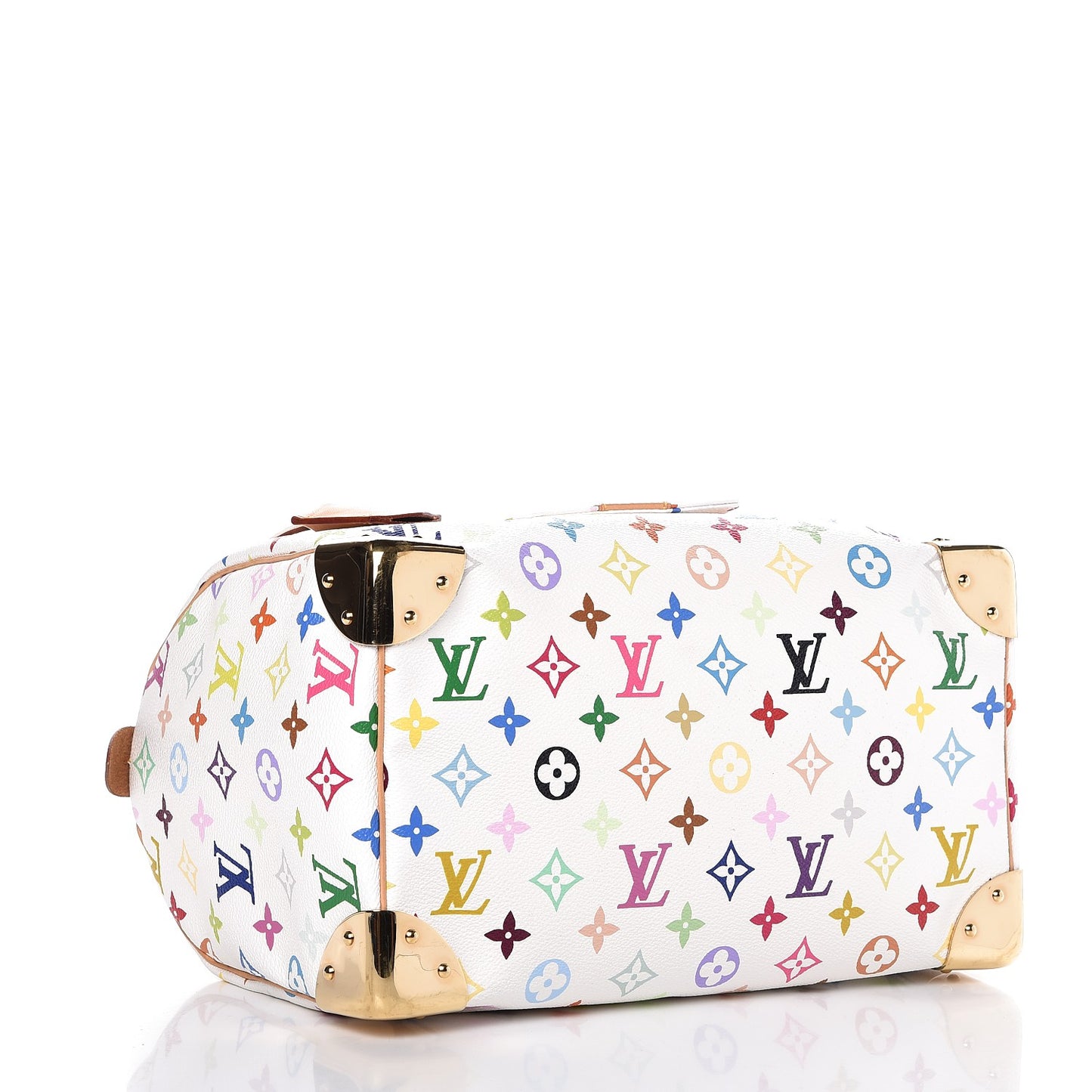 Monogram Multicolor Speedy 30 White