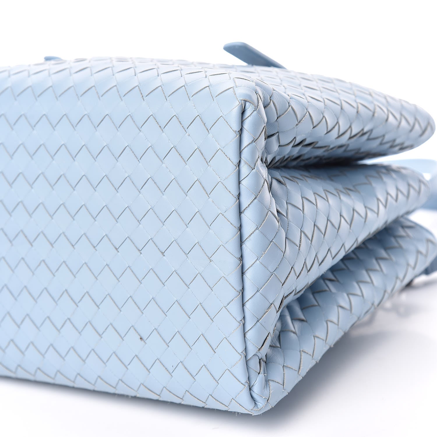 Bottega Veneta Light Calf Intrecciato Small Roma Topazio 9 of 13