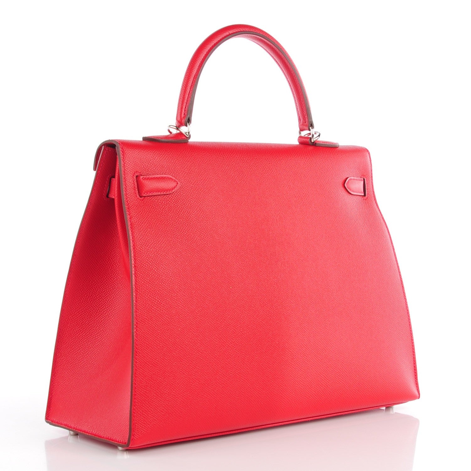 Hermes Epsom Kelly Sellier 35 Rouge Casaque 3 of 17