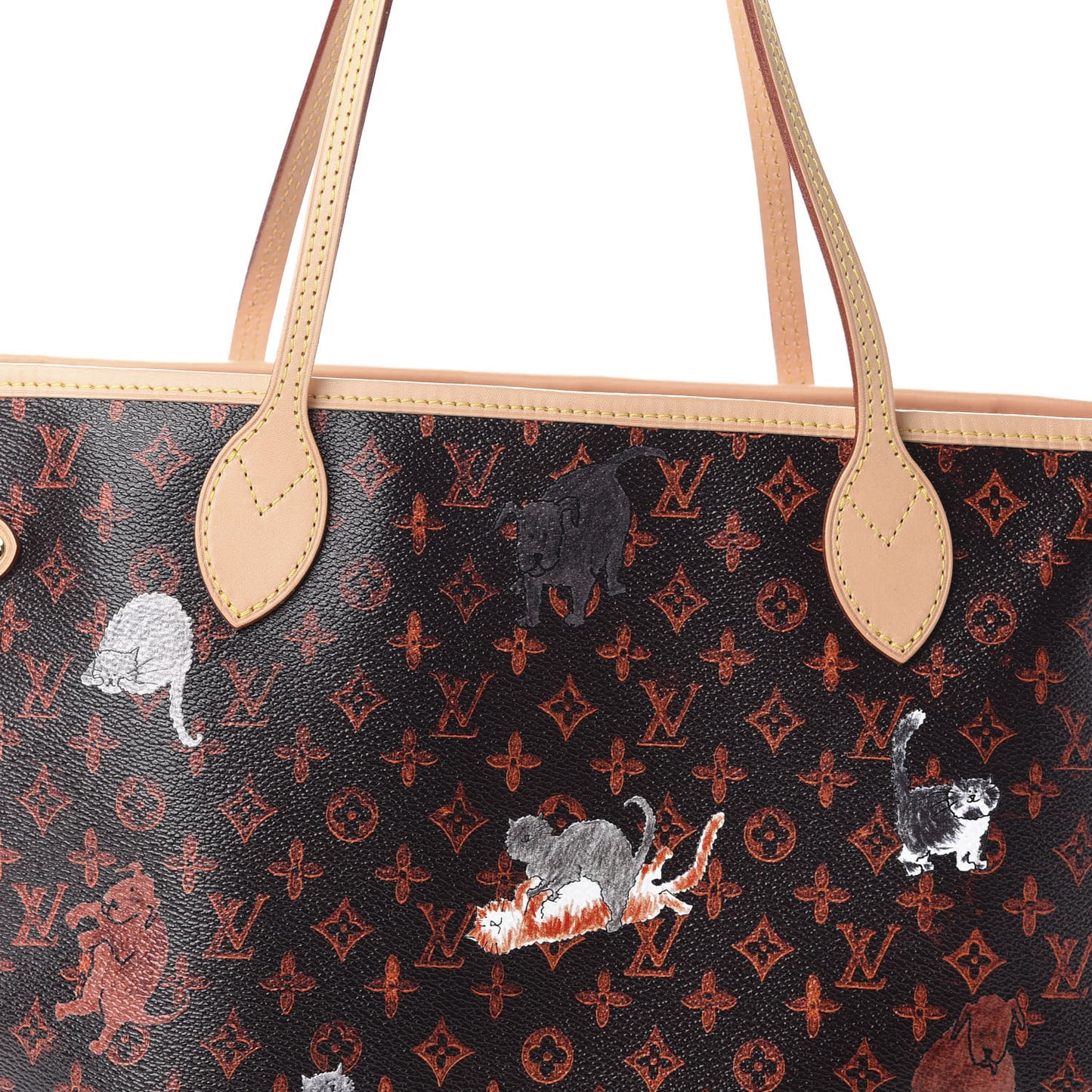 Catogram Neverfull MM Marron